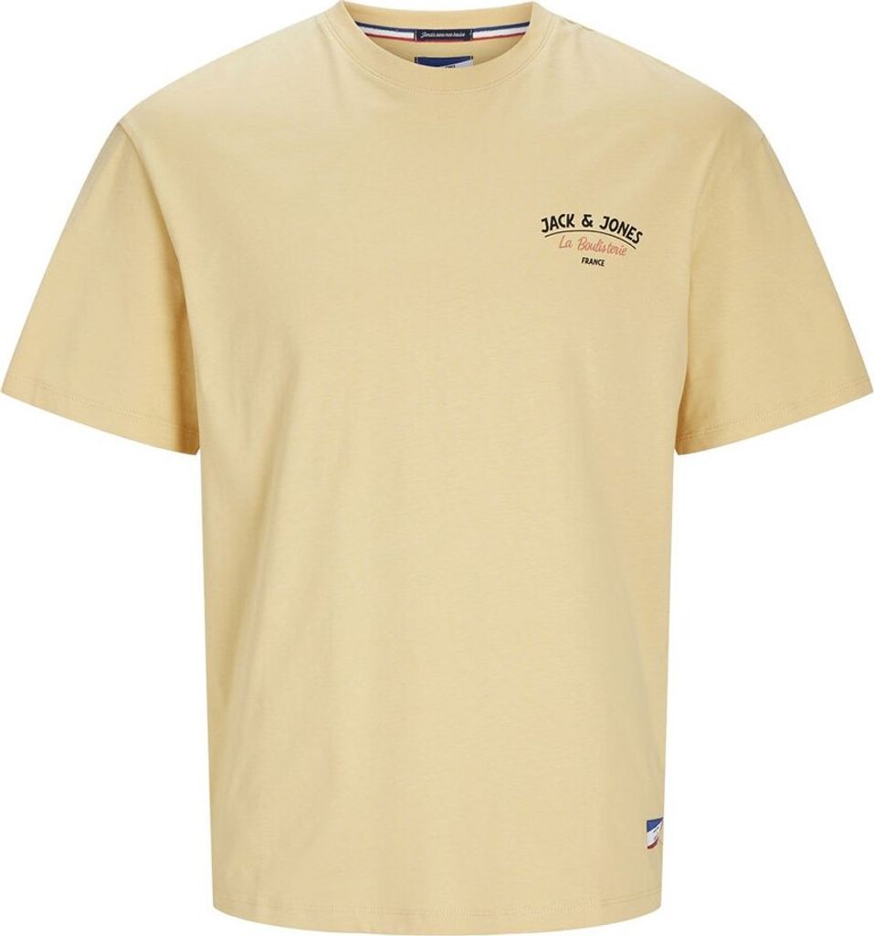 Jack & Jones Cedric Kurzarm-t-shirt Beige M Mann Beige M