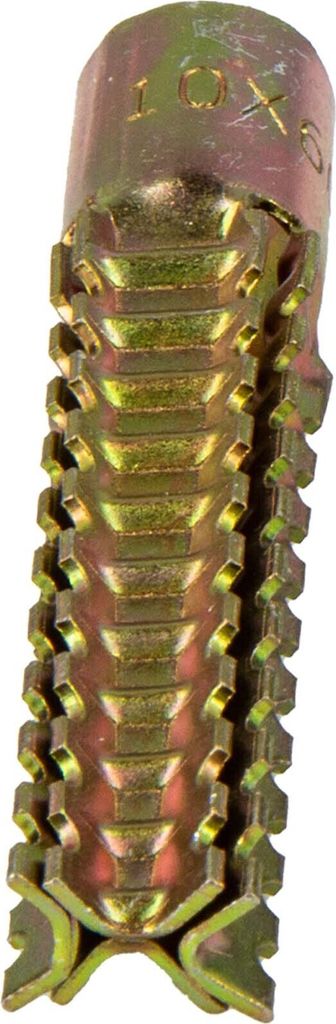 tecuro Gasbetondübel Krallendübel Porendübel Ø 10 x 60 mm , Stahl verzinkt