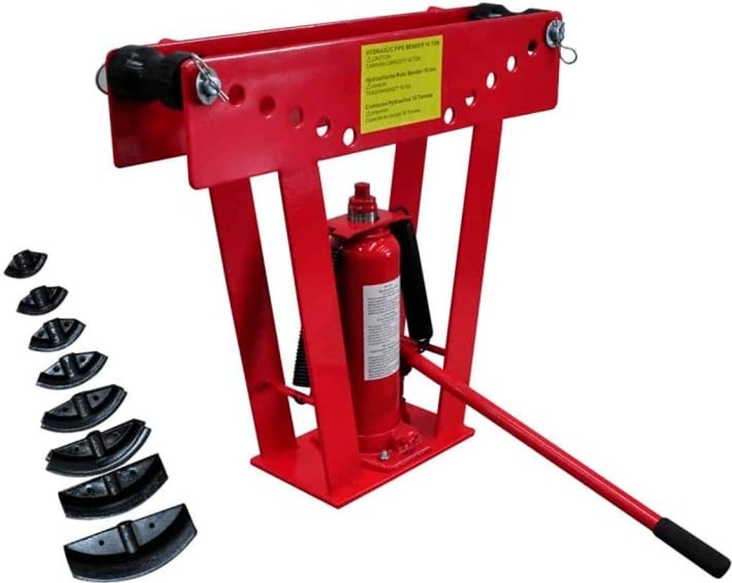 "2026 Promotion" Rohrbiegemaschine 16 T Hydraulisch mit 8 Matrizen - Sonstige KFZ-Werkzeuge CC643