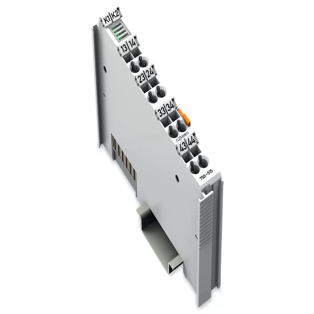 Module de Commutation WAGO 750-515 pour Pilotage de Charge 2A