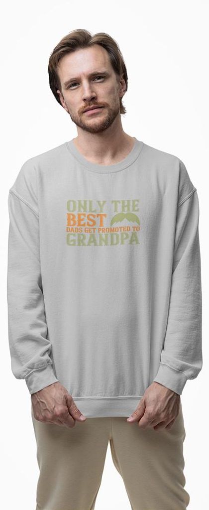 D&B Design Uni Pullover SWST00015 Grandpa HellGrau-Größe 2XL