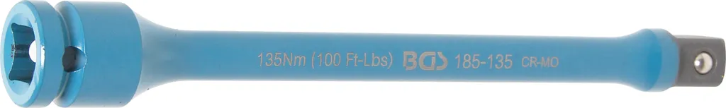 Limitatore di Coppia 135 Nm 1/2" Cr-Mo - Prolunga Torsionale Professionale