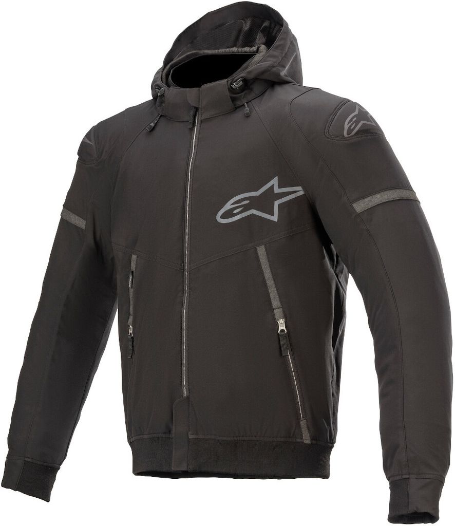 Alpinestars Sektor V2 Motorrad Hoodie, schwarz, S