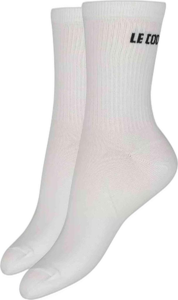 Le Coq Sportif Socks 2210752 in White color size 43-46