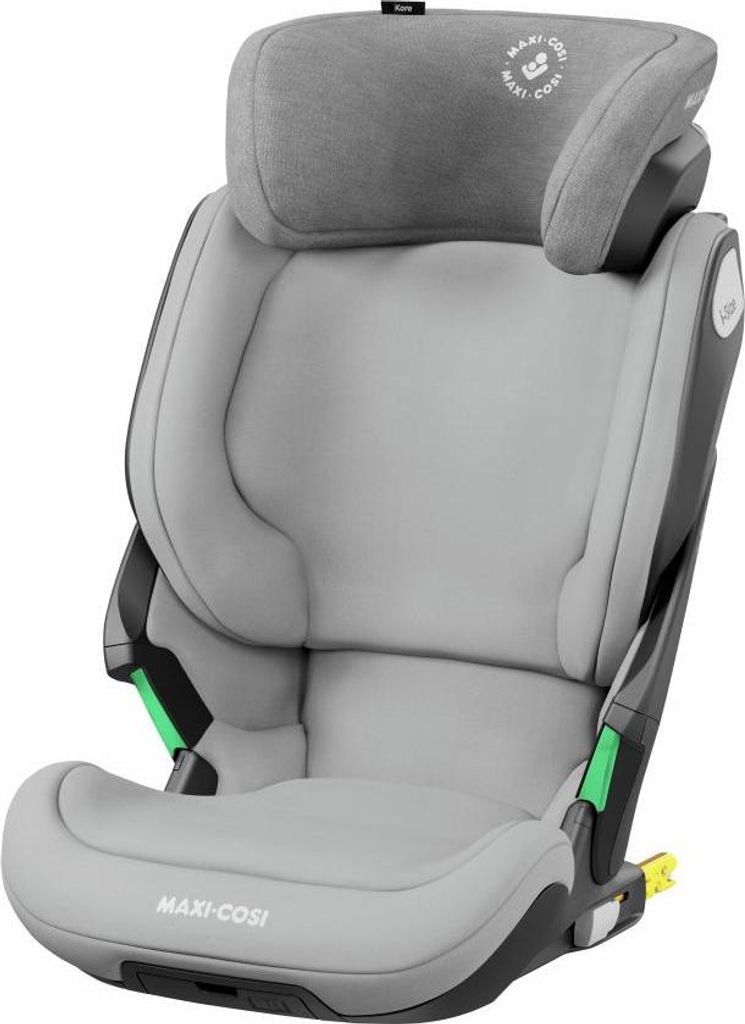 Maxi-Cosi Kore i-Size Kindersitz, 3.5-12 Jahre, ISOFIX Kindersitz, Verstellbare Höhe/Breite, Side Protection System Plus, Authentic Grey