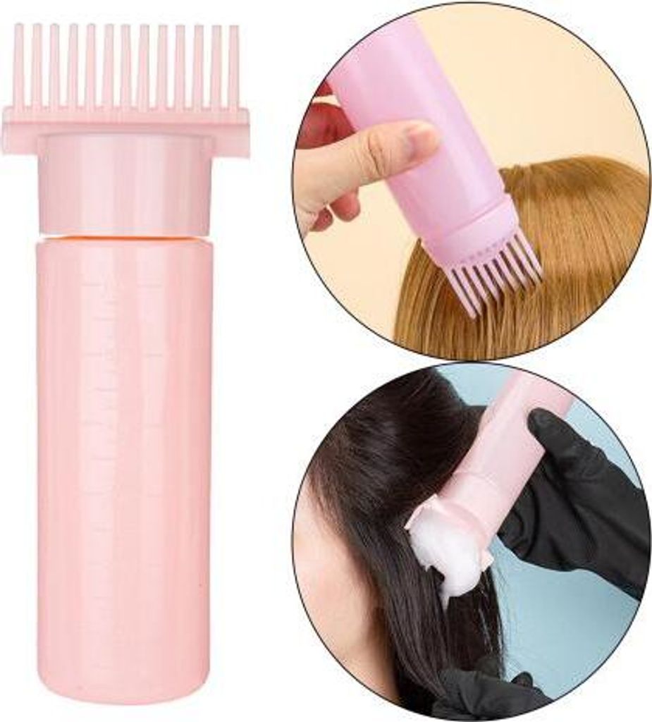 4x Applikatorpinsel Für Haarfarbe – Mit Skala & Kamm, Wiederverwendbar