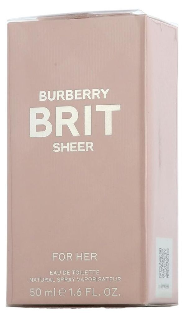 Burberry Brit Sheer, Frauen, 50 ml, Spray, Frankreich, 1 Produktbild 