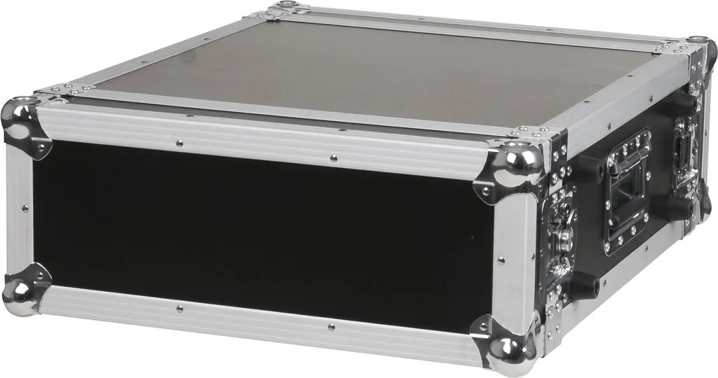 Flight case de transport 4HE Showgear avec accès double face avant