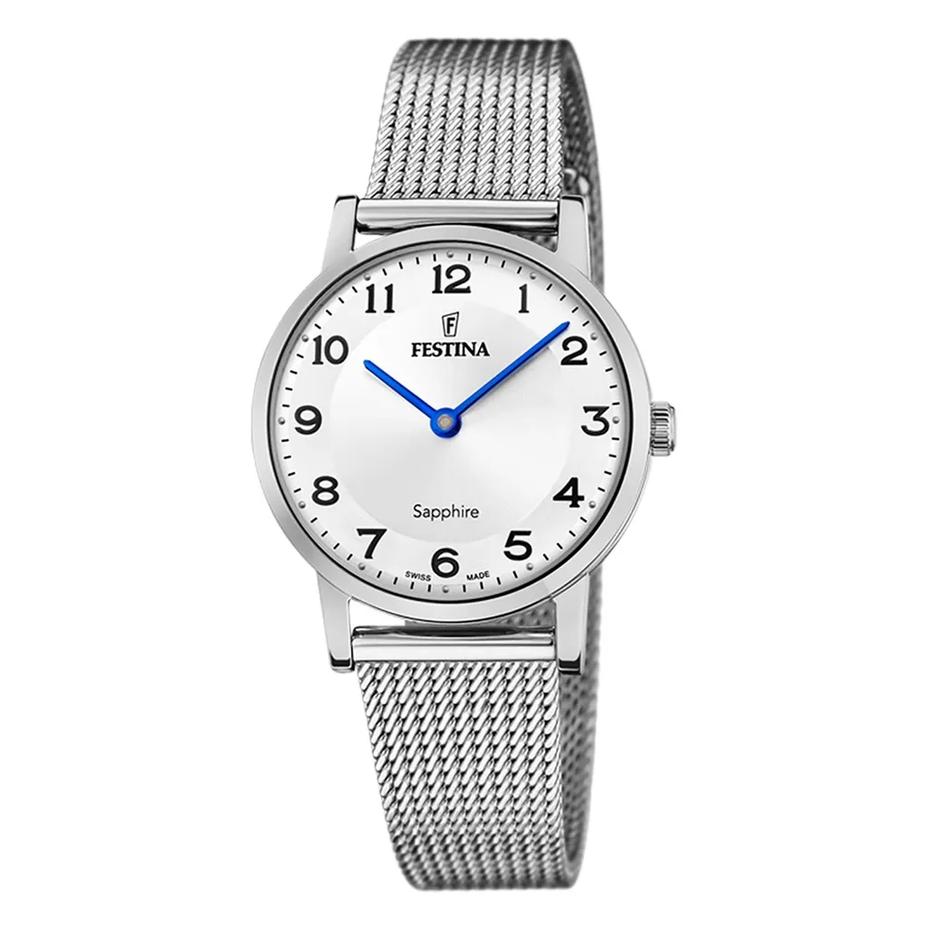 Montre Femme Festina F20015/5 Lisible et Confortable avec Bracelet Cuir