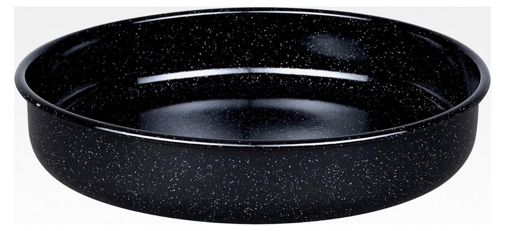 Bratrohrpfanne rund 30 cm, Höhe 6 cm, Classic/Back/Bratform, PROFI, LBH 30 x 30 x 6 cm, Gewicht 1,011 kg
