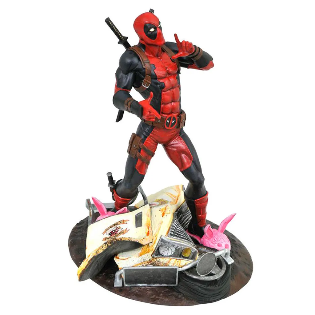 Deadpool Figurine Premium 25cm Marvel - Diorama Taco Truck Diamond Select