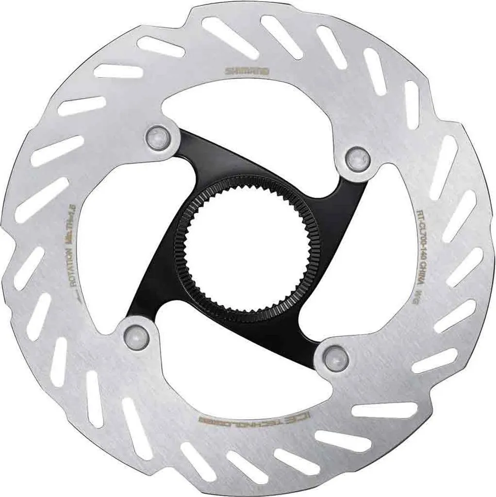 Disque Shimano RT-CL700 140 mm Ice Tech Freeza refroidissement actif