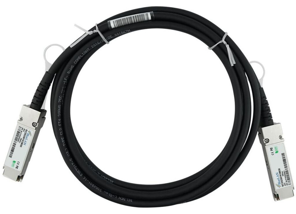 BlueOptics EX-QSFP-40GE-DAC-2M-BL InfiniBand/fibre optic Produktbild 