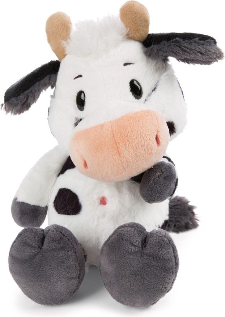 Nici Kuh Cowluna Teddy 33 Cm Grau  Kinder Grau One Size Produktbild 