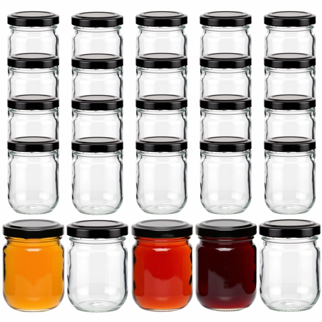 gouveo 25er Set Einmachgläser 125 ml Helix mit Produktbild 