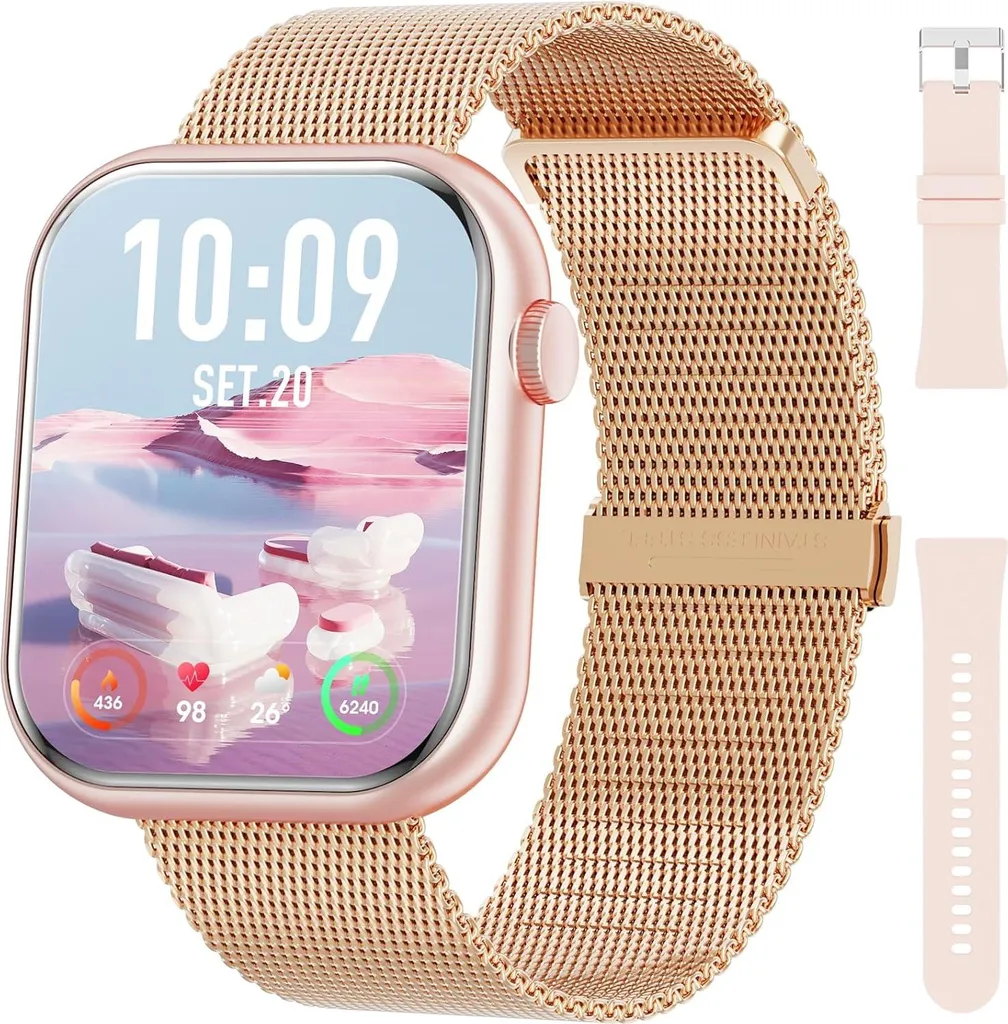 Orologio Smartwatch Donna Uomo | Bluetooth Call & Fitness W