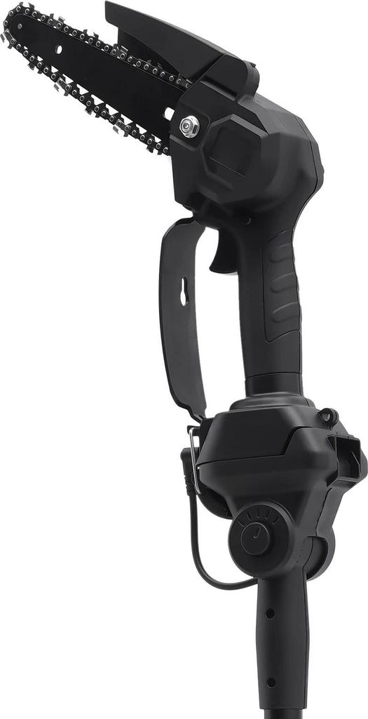 2-in-1 Hochentaster, akkubetrieben, für Baumschnitt, schwarz
