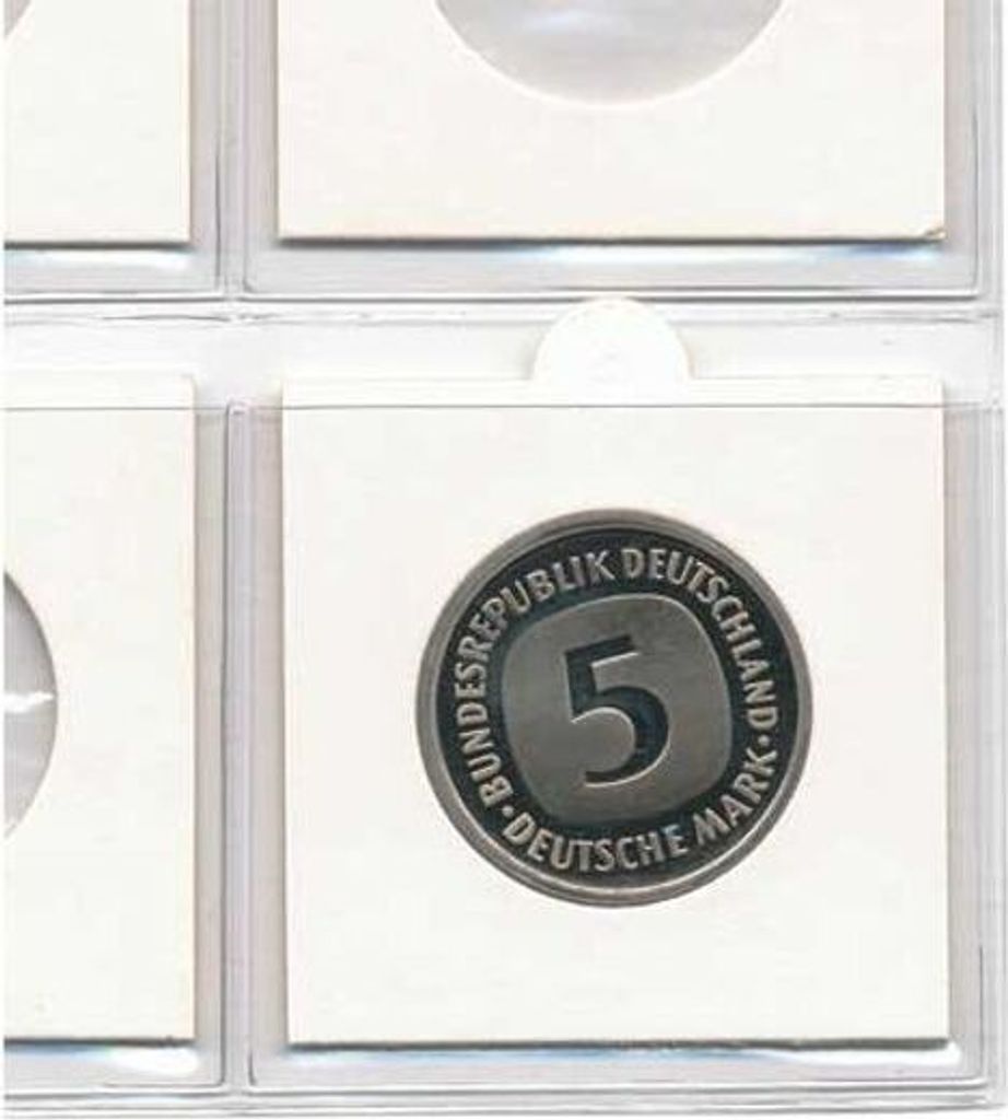 SAFE 100 Münz-Rähmchen 27,5 mm 50x50 selbstklebend