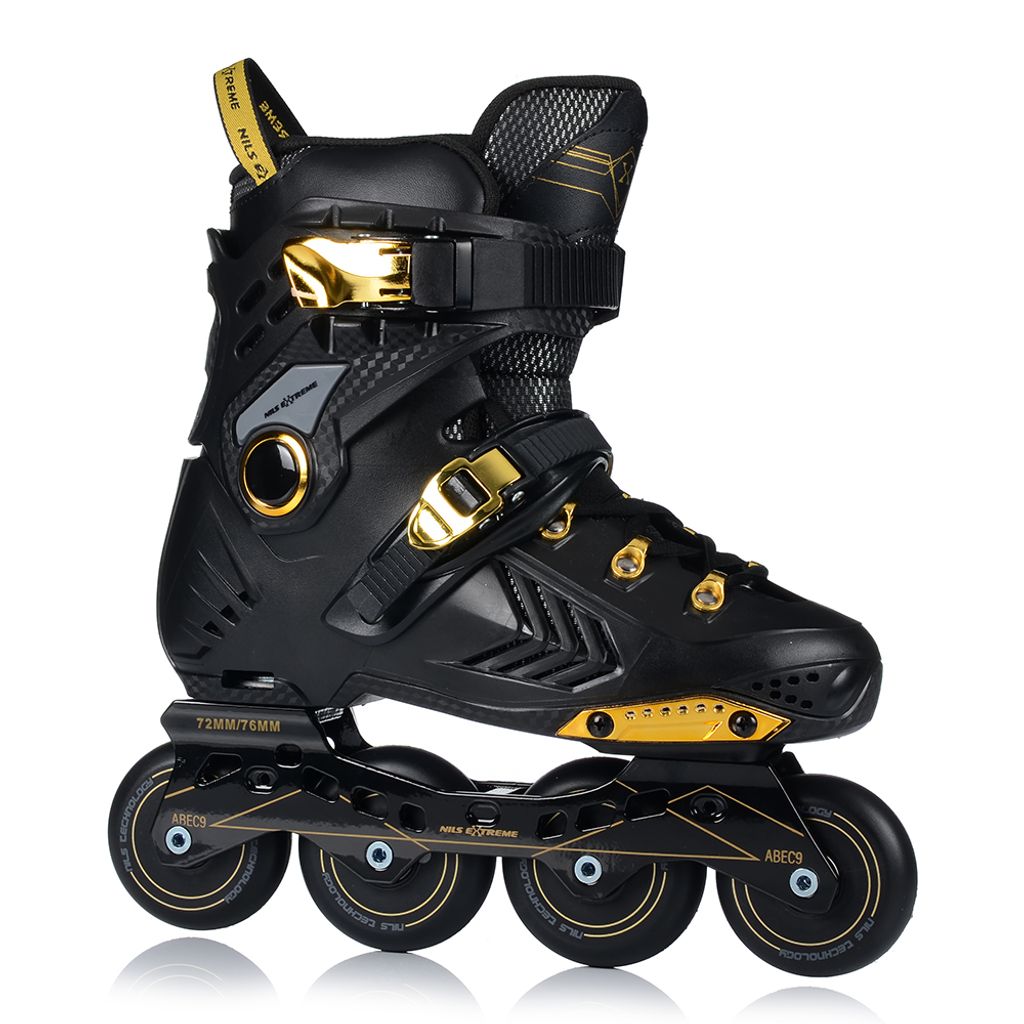 Nils NH11912 2-in-1 Black/Pink Skates Inline Ice