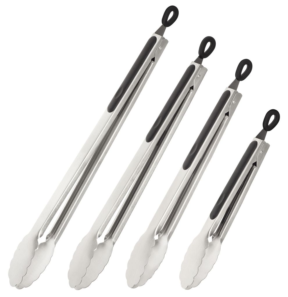 Bremermann grilltang 4-delige set, ca. 44,5 (XL), 40,5 (L), Productafbeelding 