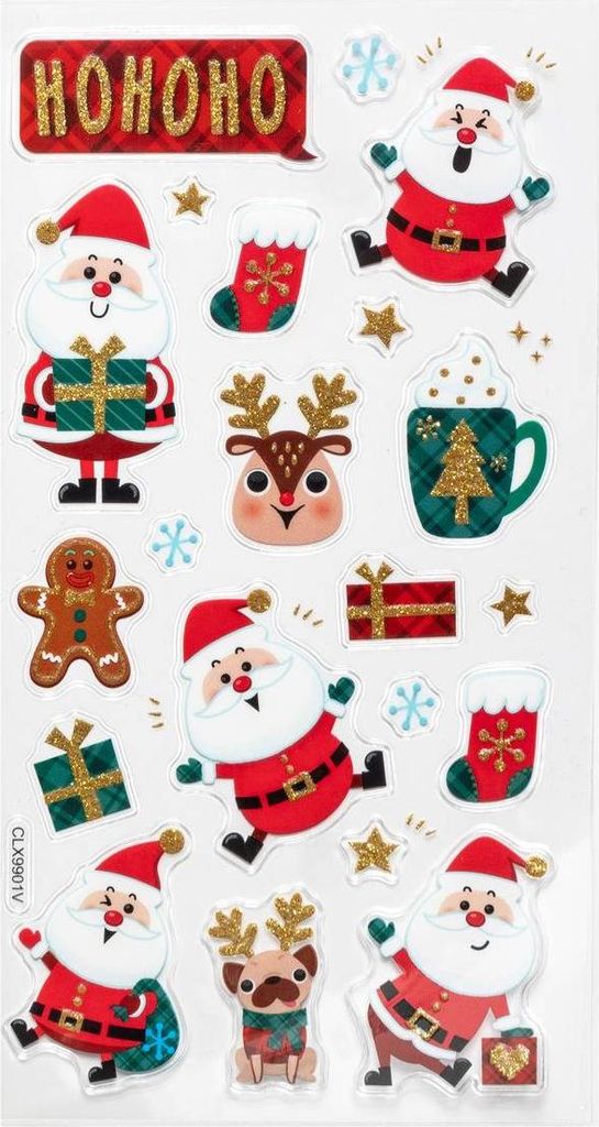 Sticker pn mugs 2ass 10x21,4 - Feeric Lights & Christmas