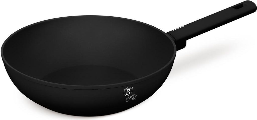 BerlingerHaus Wokpan mat zwart 28cm