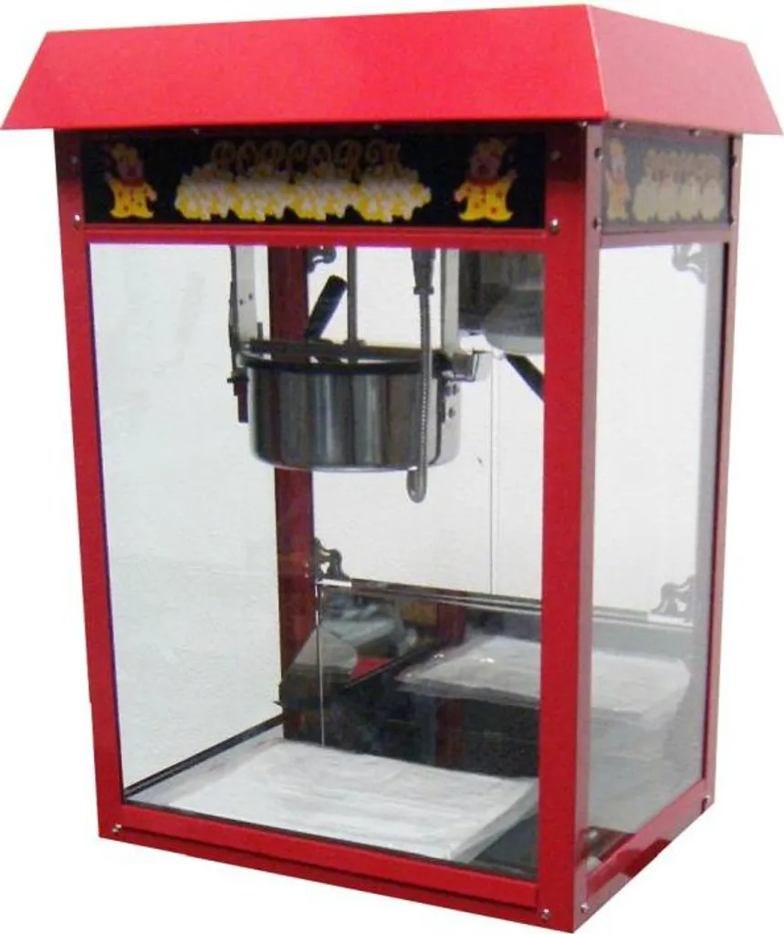 Machine à pop-corn pour cinéma et bar, vitrine lumineuse