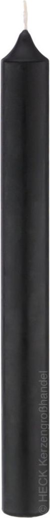 Altarkerze (Stabkerze) Schwarz 200 x Ø 40 mm, 1 Stück