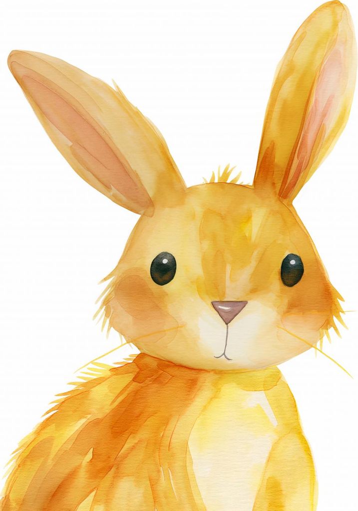 Plakat 67,5x100cm Süßer Hase