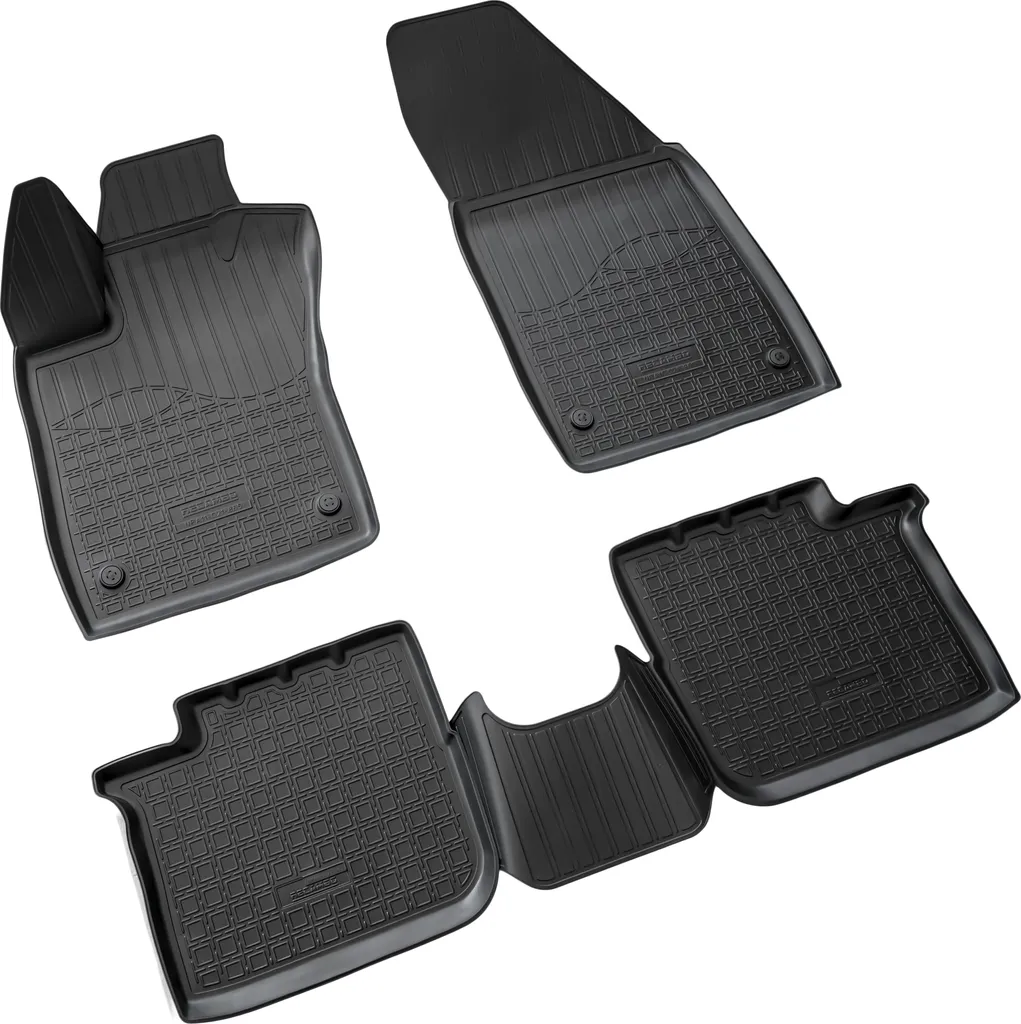 Tappetini in gomma 3D adatti per Dodge Neon | Anno di costruzione 2016-2021 | Perfettamente su misura