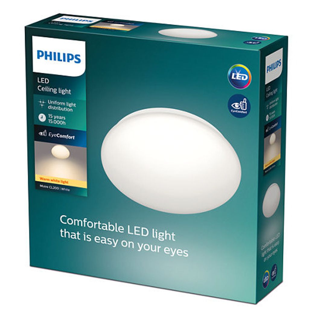 Philips LED Deckenleuchte 600 lumen 6W 2700K