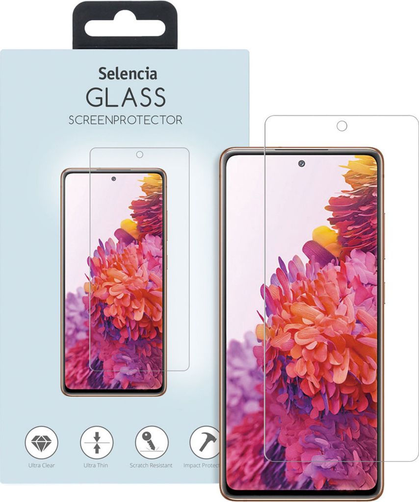 Selencia Schutzfolie Samsung Galaxy S20 FE Panzerglas für Produktbild 