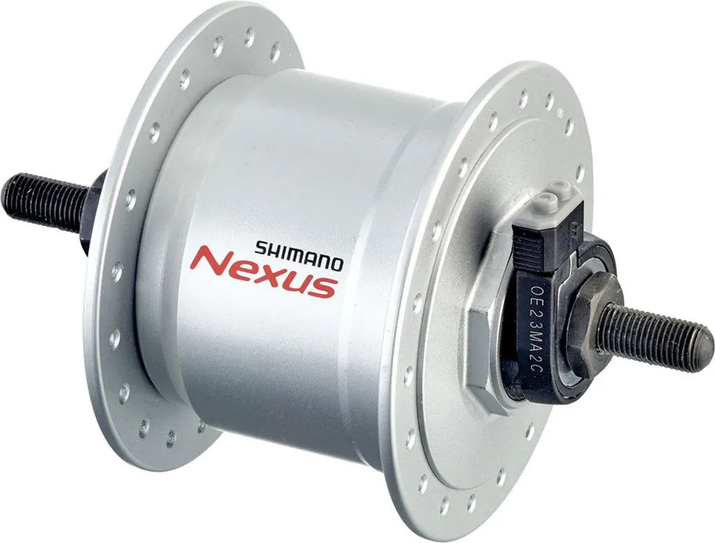 Moyeu à dynamo intégrée Shimano Nexus 6V 3W pour éclairage de vélo - 2