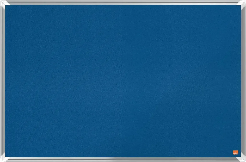Nobo Premium Plus 60x90cm Tableau Feutre Bleu pour Bureau & Réunion