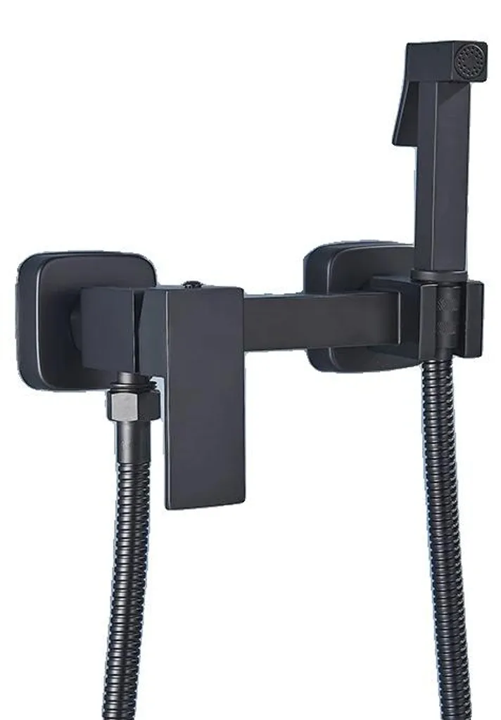 Mitigeur de bidet de WC pour montage mural, idéal petite salle de bain
