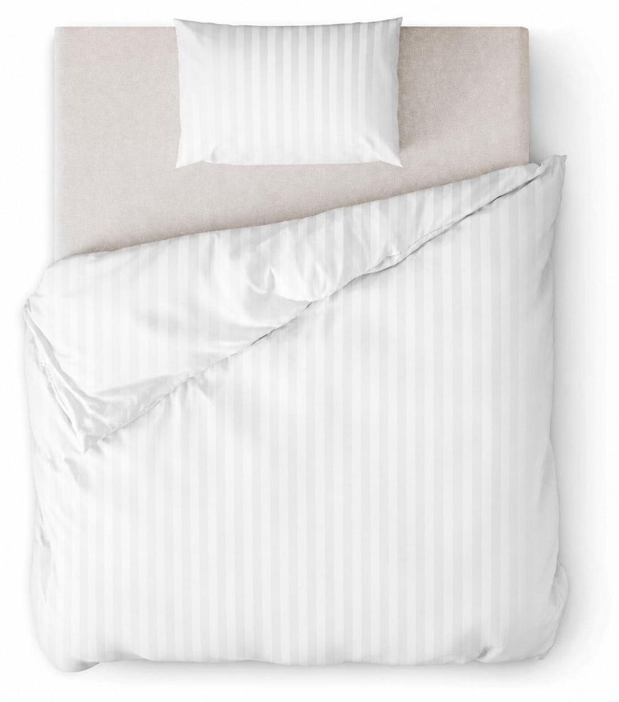 Bettwäsche Hotelverschluss 20mm Streifen 40 x 40 cm Produktbild 