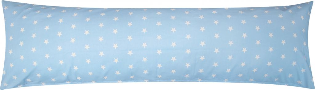 Seitenschläferkissen Bezug 40x145cm - Sterne Muster in Produktbild 