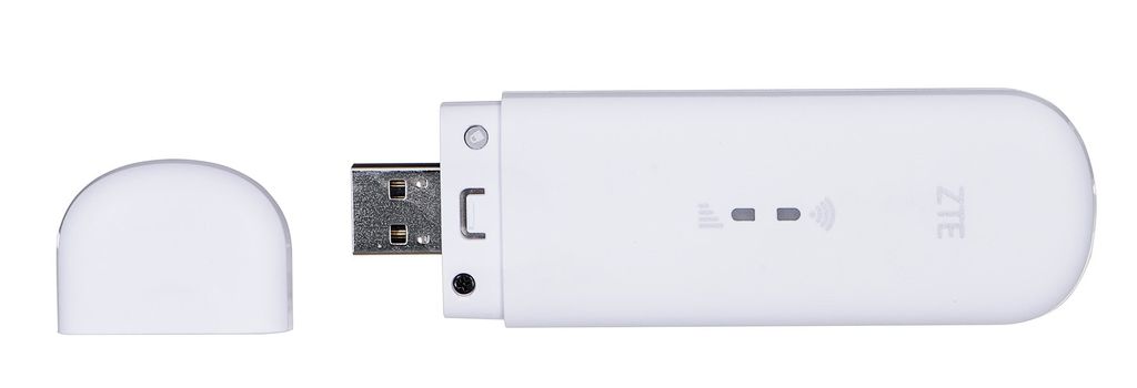 ZTE MF79U USB Surfstick 150.0Mbit LTE/UMTS/GSM   Weiss Produktbild 