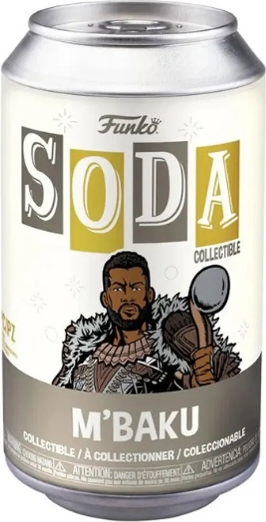 Figurine à collectionner Funko SODA M'Baku Black Panther 1 pièce Chase