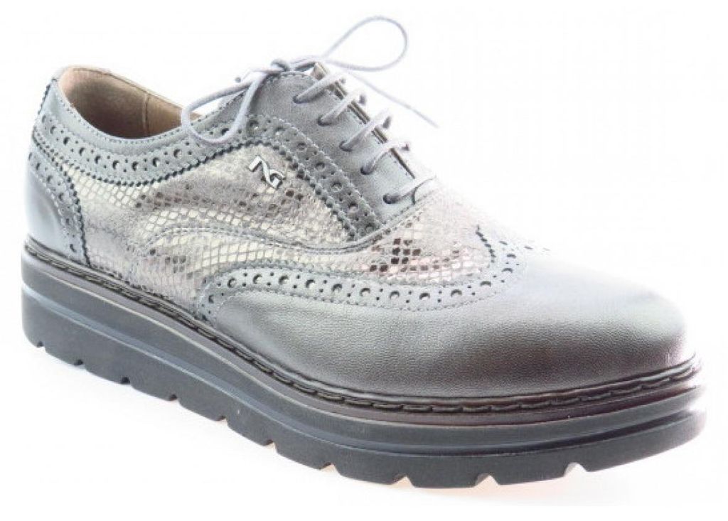 Nero Giardini Goodly Lux grey Sneaker Grau in Gr. 40