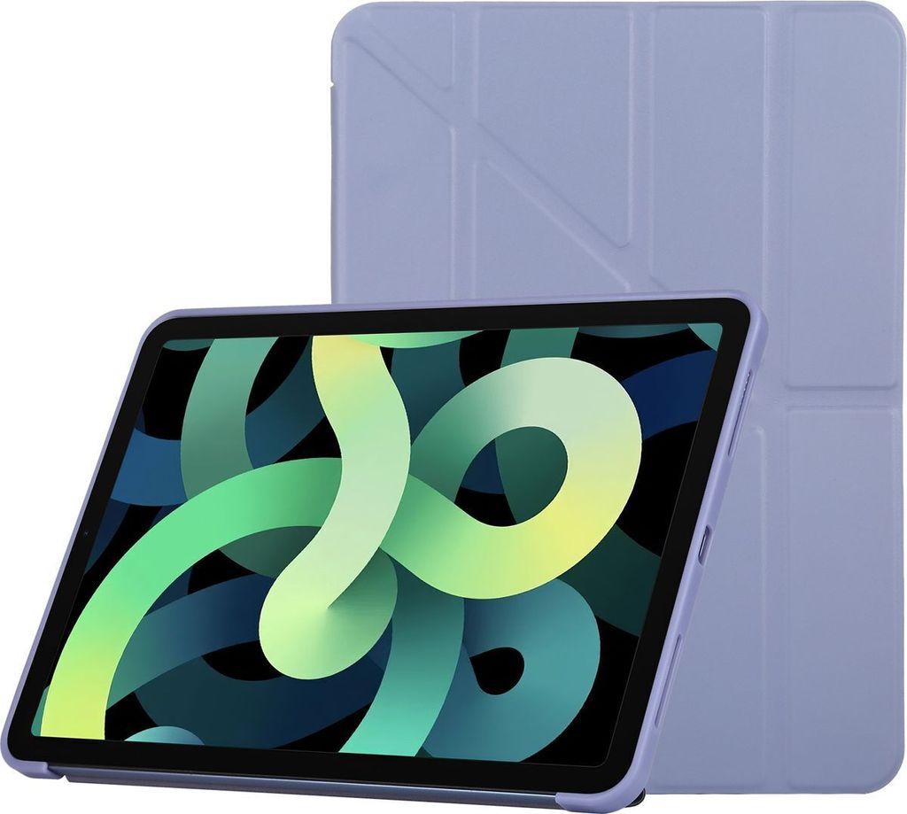 Mobigear Origami iPad Air 5 (2022) Hülle Klapphülle - Lila