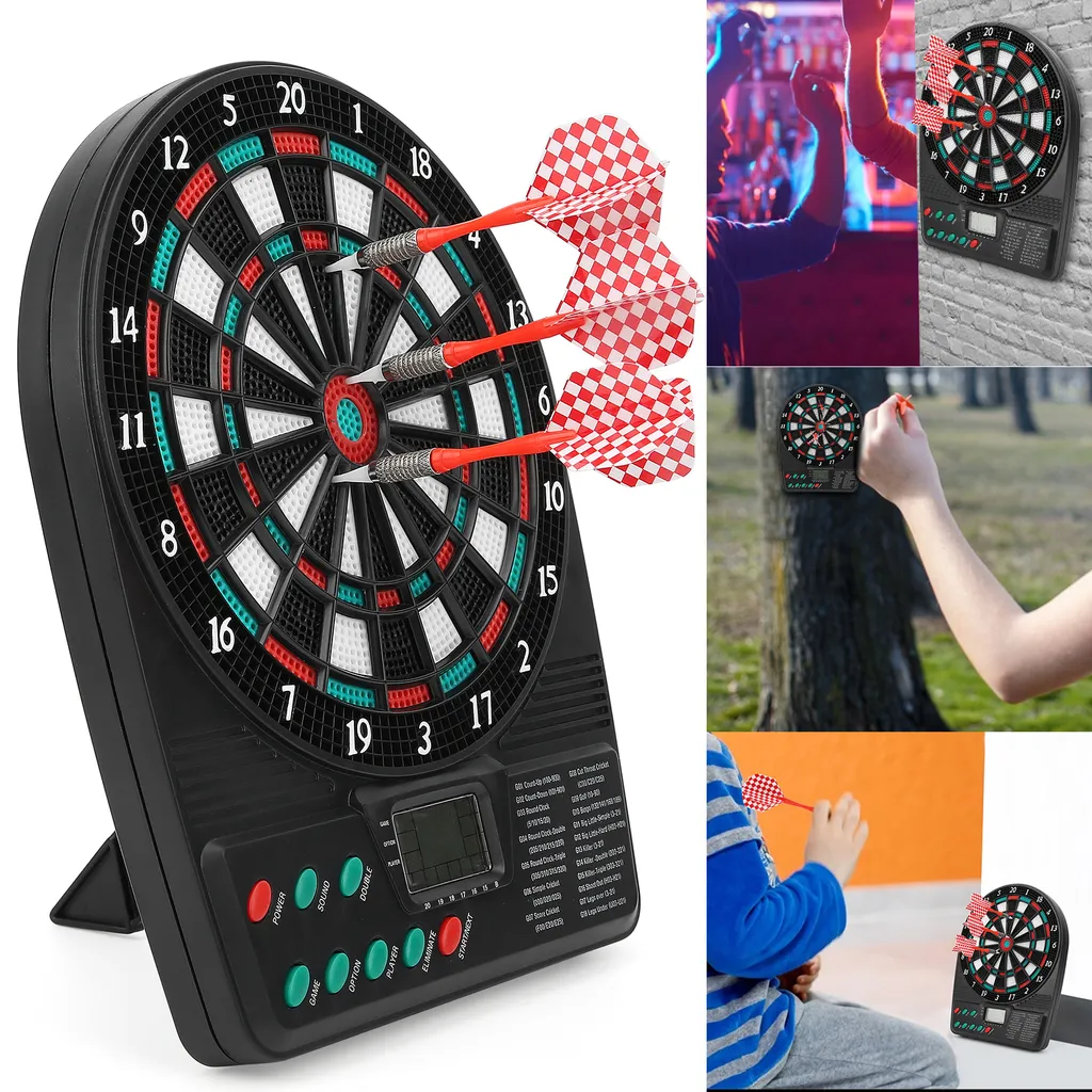 Tableau de fléchettes électronique intelligent avec score LCD direct