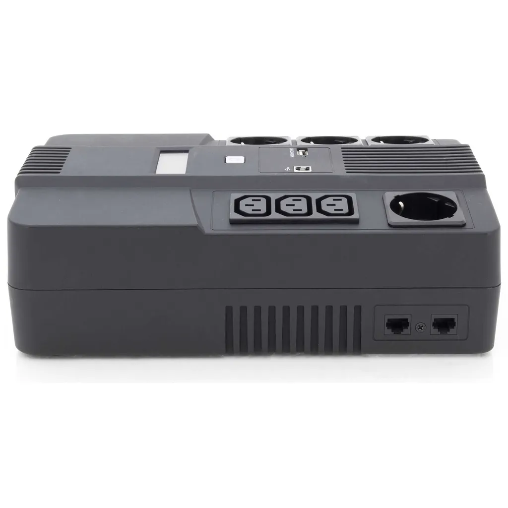 DIGITUS Unité d'Alimentation Sans Interruption UPS 600VA 360W LED