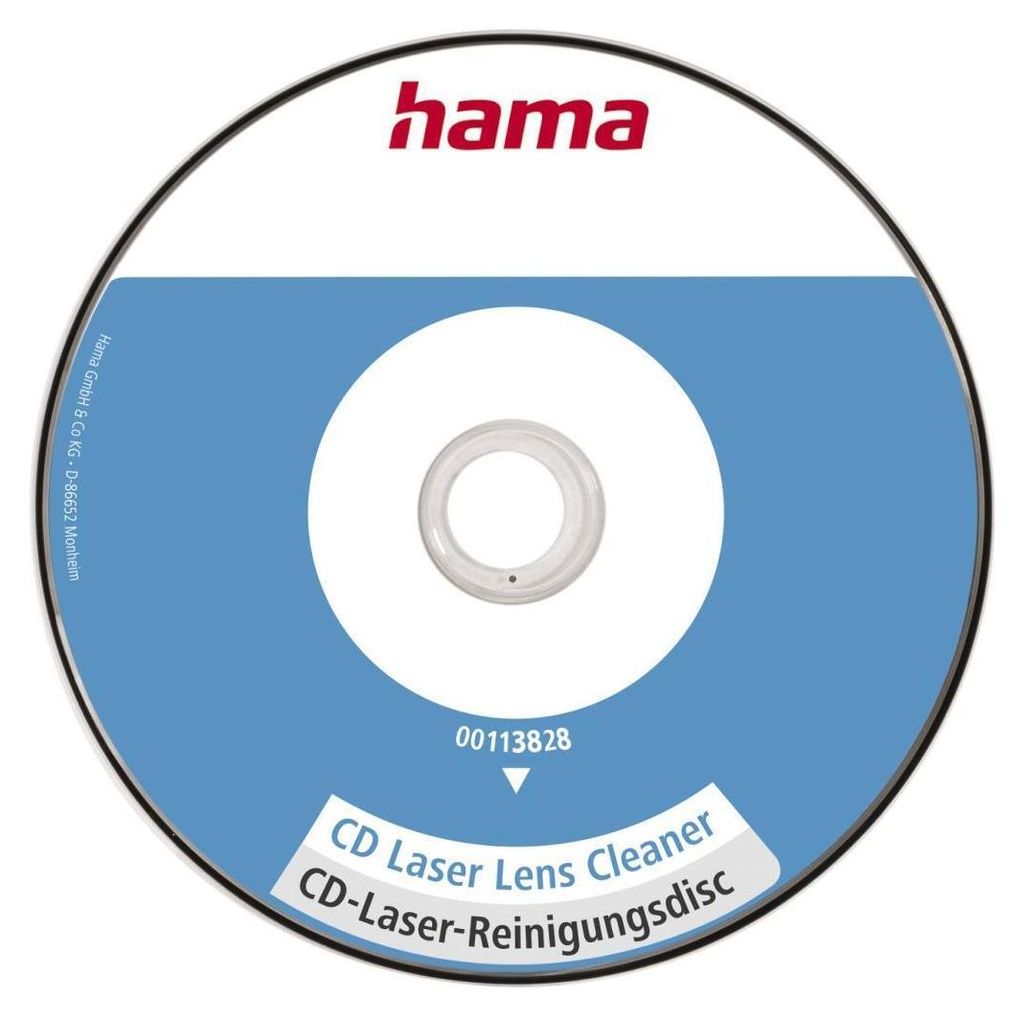 Płyta do czyszczenia lasera Hama CD z płynem czyszczącym, Zdjęcie produktu 
