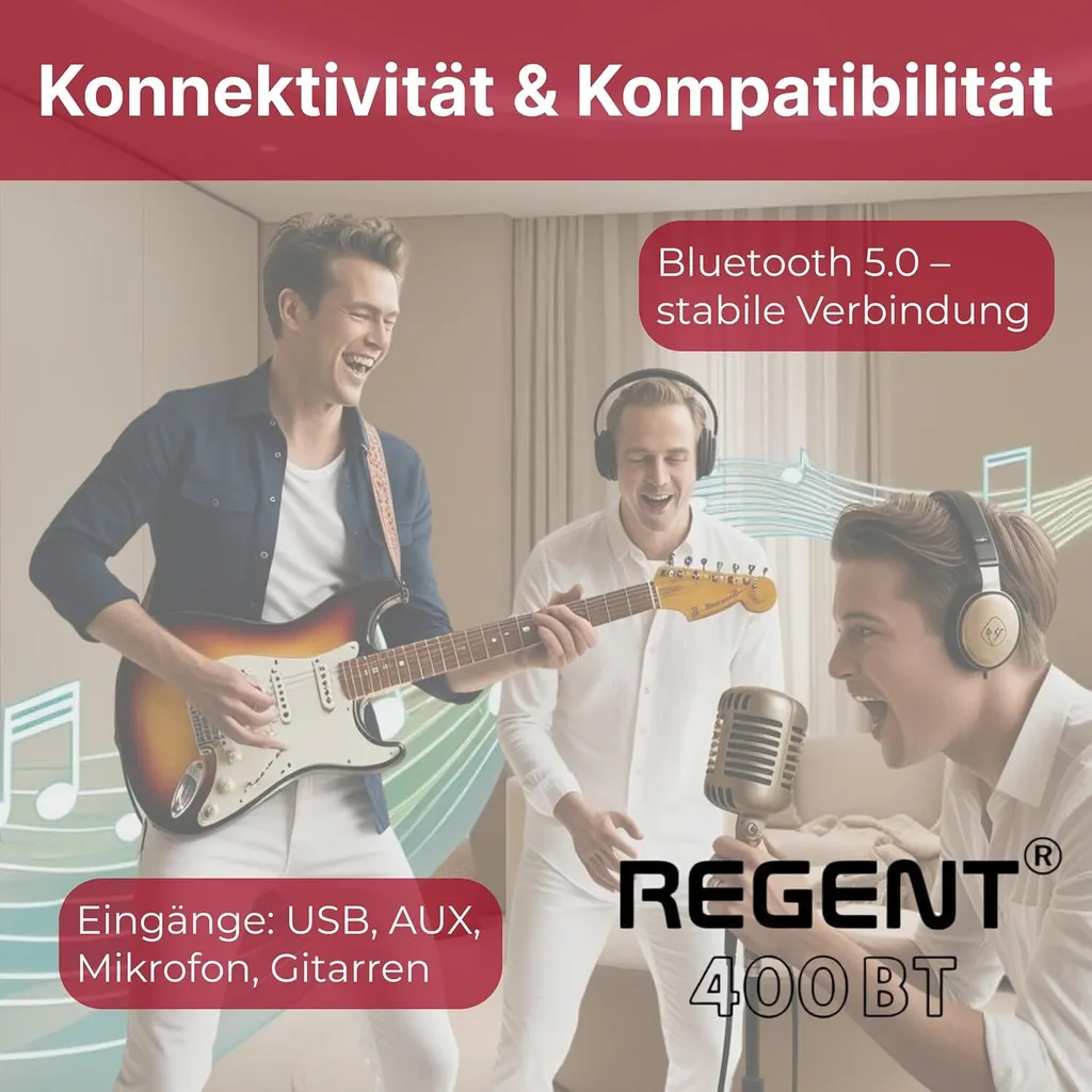Système Audio Bluetooth 60W Puissant Ferguson pour un Son Net sans Distorsion