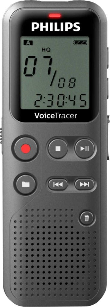 Philips Voice Tracer DVT1120 - Registratore vocale - 1 Watt Immagine del prodotto 