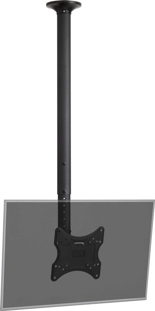 Vogels Dcm1-22 19-43 ́ ́ Max 30kg Deckenhalterung Für Tv Schwarz Schwarz One Size