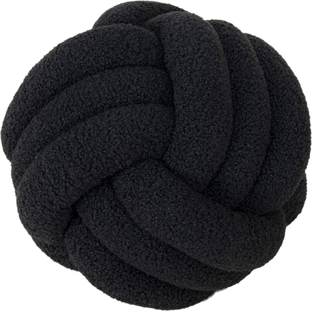 Kissen, manuell geflochtener Knoten, 22 cm, runde Kugelform, Sherpa, elastisch, Schlafbegleiter, Sofa, Couch, Dekoration, Wurfkissen, Fotografie-Ki...