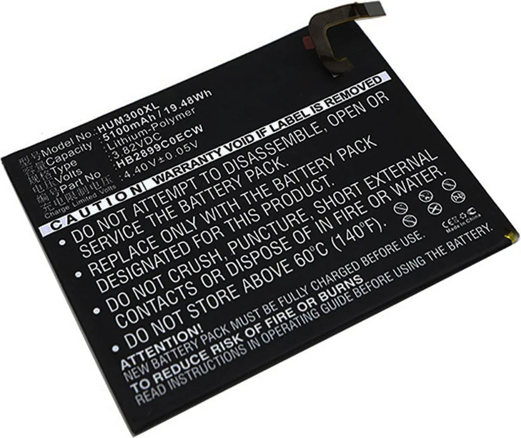 Batteria di Ricambio HB2899C0ECW per Huawei MediaPad M3 BTV-DL09
