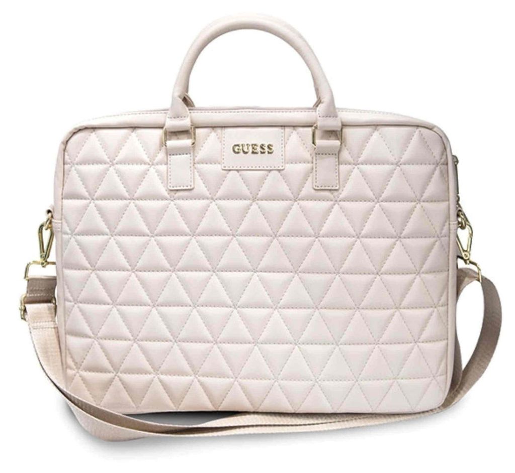 Guess Tasche Gucb15Qlpk 16"" Rosa/Rosa Gesteppt Produktbild 